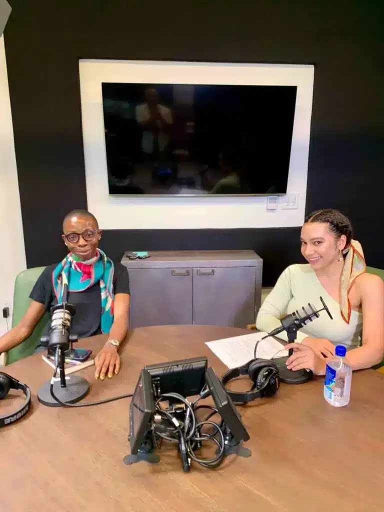 A Better Way to Say Podcast recording ft Roxy Ndebumadu