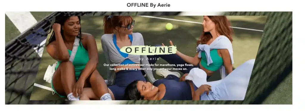 Aerie activewear collection