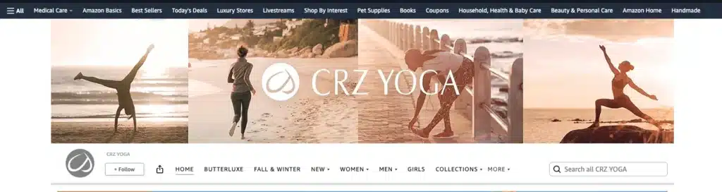 CRZ Yoga Lululemon dupe