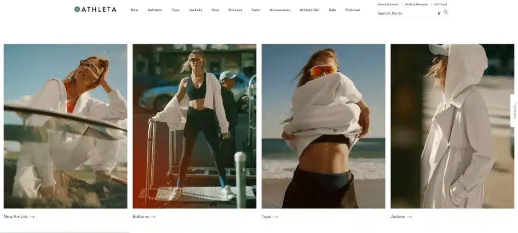 Athleta womens activewear