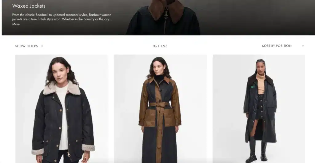 Barbour old money iconic waxed jackets