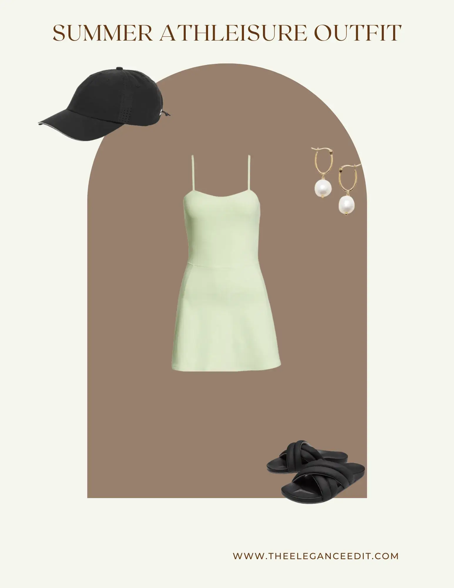 athleisure capsule wardrobe summer outfit