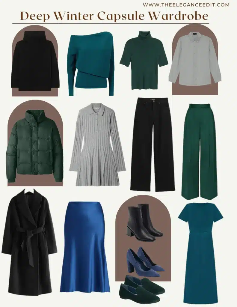 Deep Winter Capsule Wardrobe