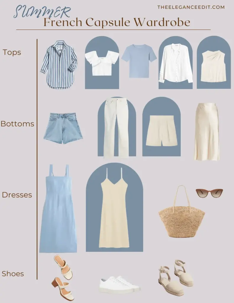 French Capsule Wardrobe Minimalist