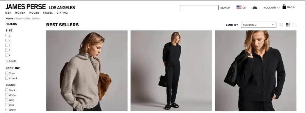 James Perse Womens sweaters