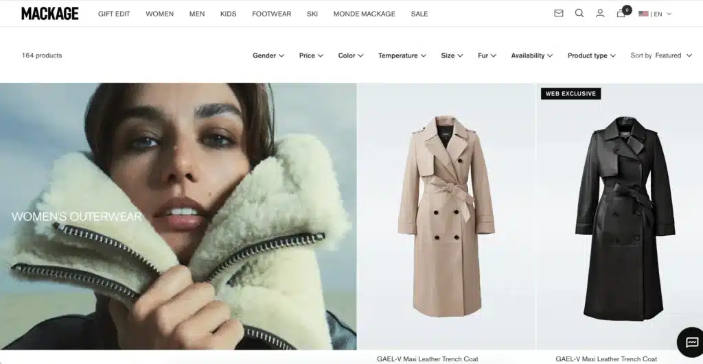 MACKAGE womens outerwear trench coats