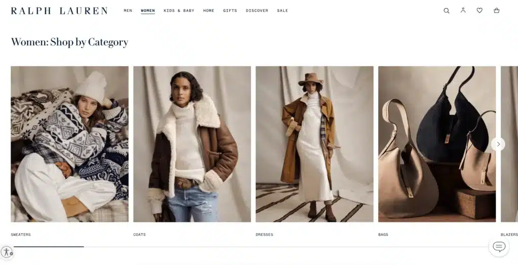 Ralph Lauren old money women's clothing cashmere