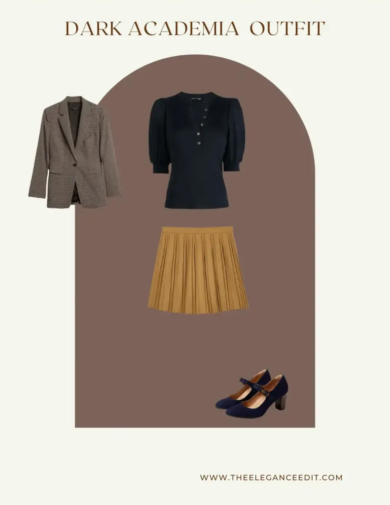 Summer Dark Academia Outfit