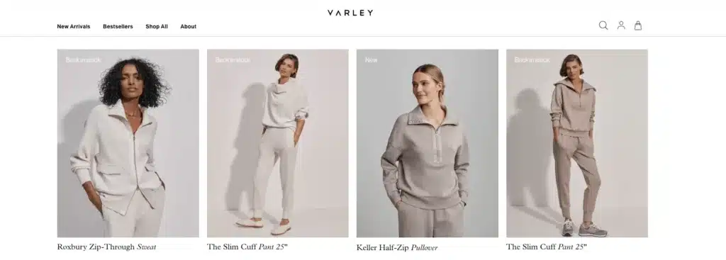 Varley luxury athleisure