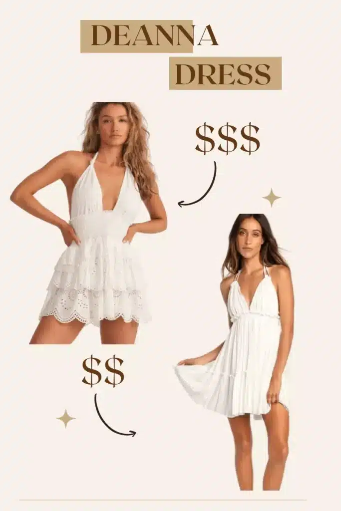 Love Shack Fancy Dress Dupe