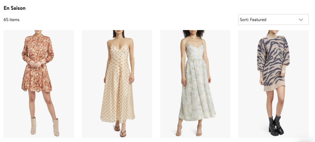 en sasison dresses