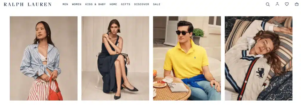 Ralph Lauren womens polos, dresses, and cardigans