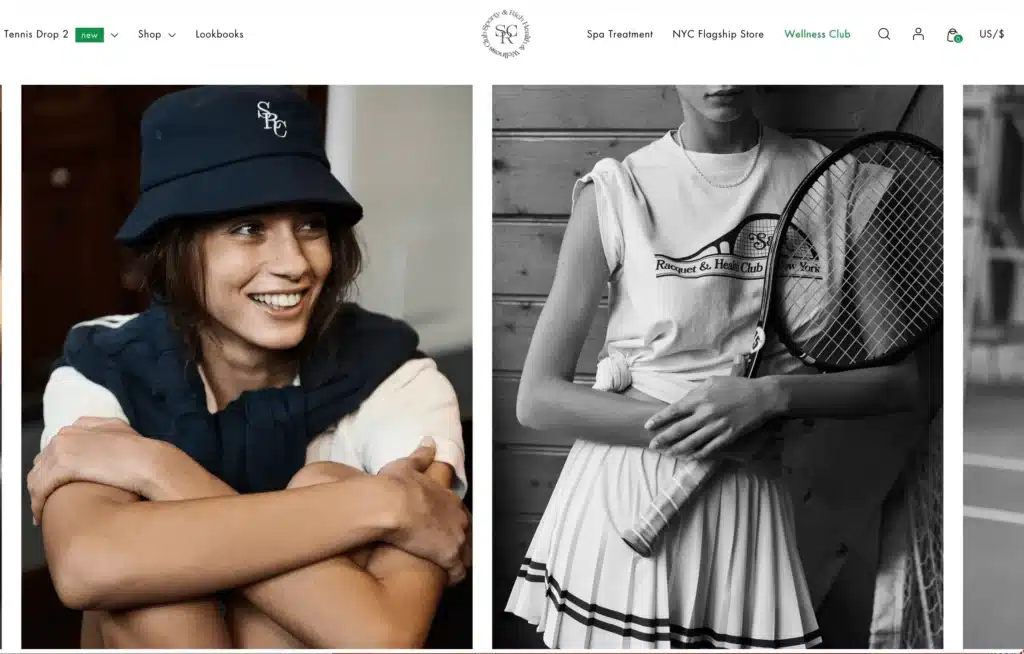sporty&rich preppy clothing brands