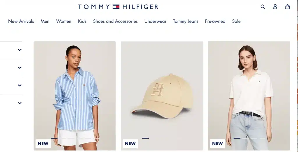 tommy hilfiger womens preppy clothing