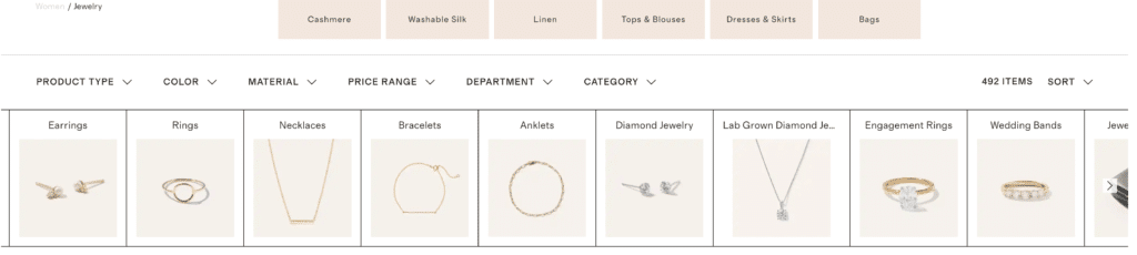 Quince women’s elegant affordable jewelry