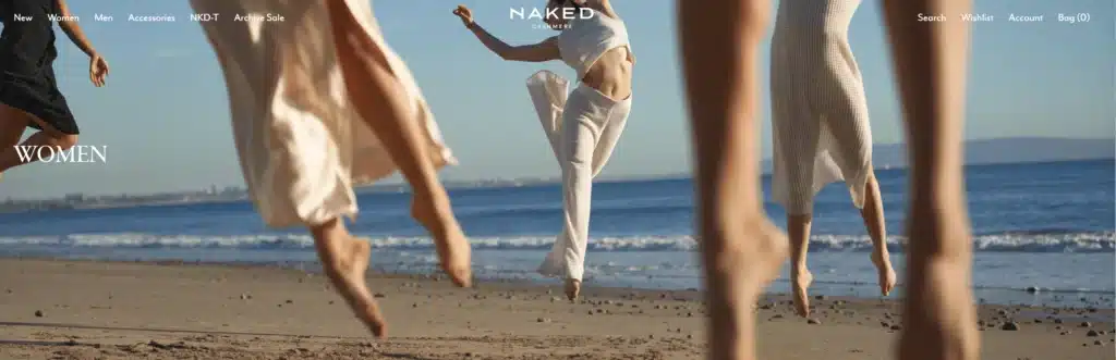 Naked Cashmere official website womens wear