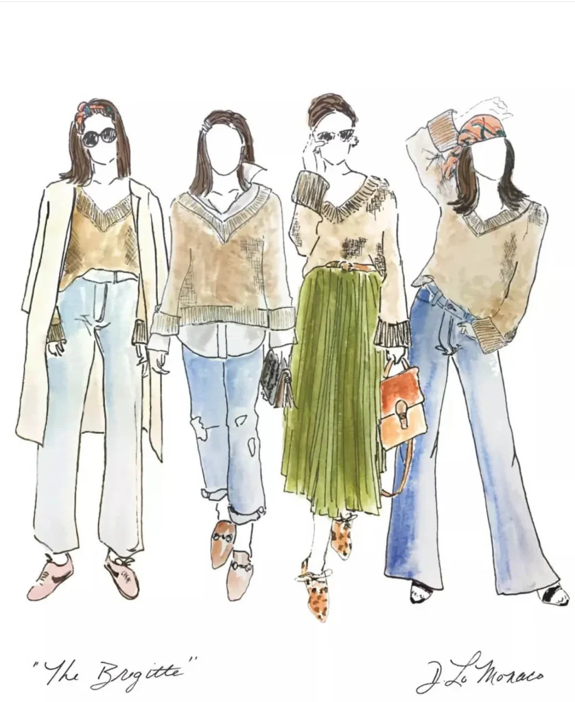 Outfit formula with sweater