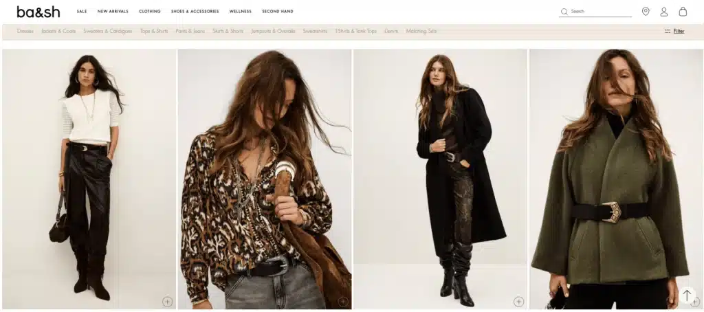 BA&SH womens french clothing