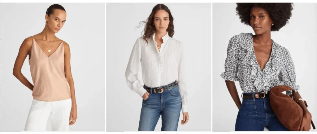 Madewell womens tops